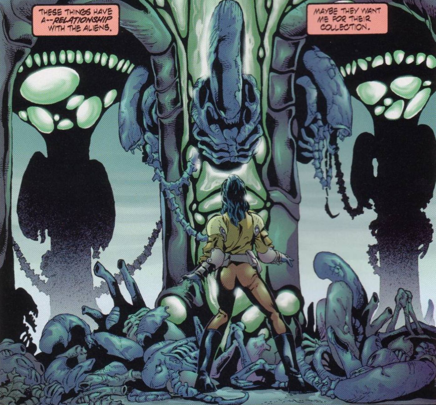 Predators are obsessed with Xenomorphs.