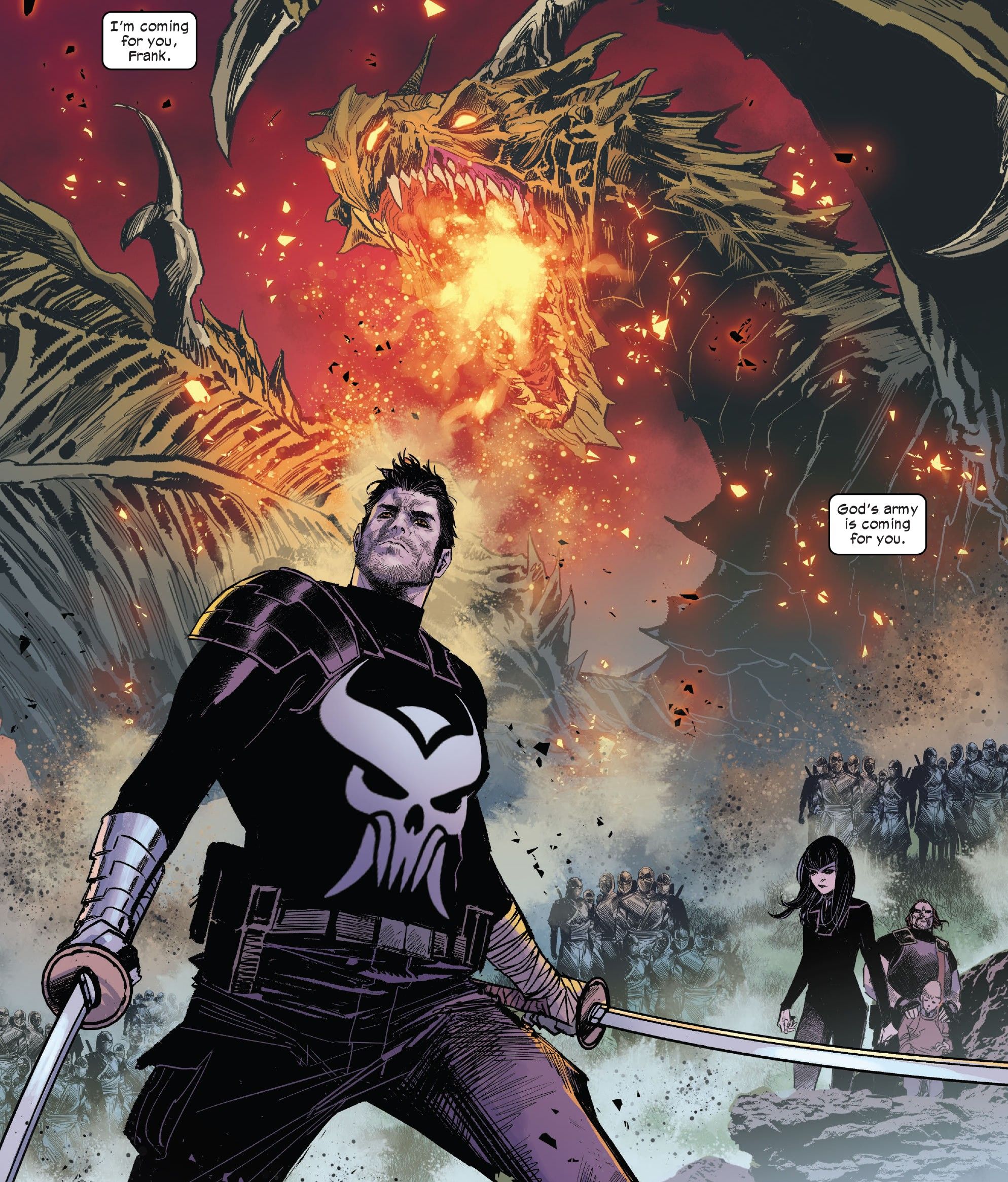 The Punisher Just Got His Best Weapon Ever: A Dragon