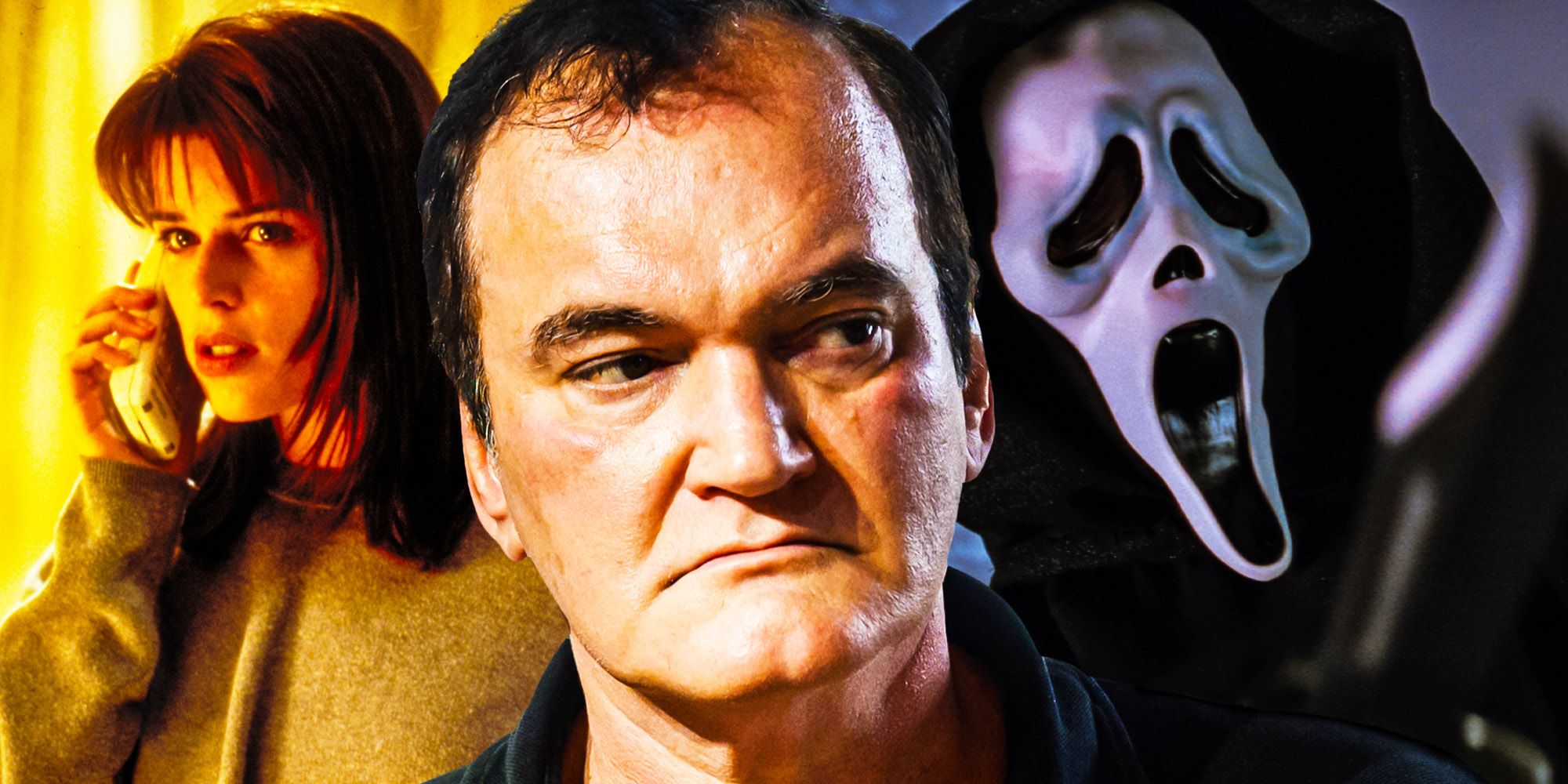 Quentin tarantino Scream ghostface and sidney