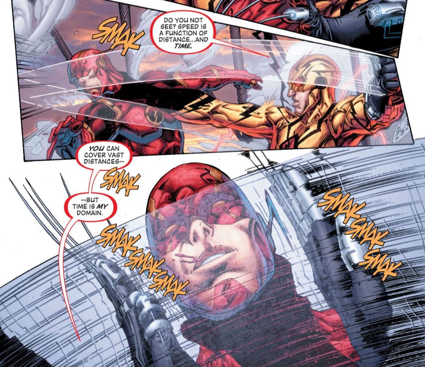 Reverse-Flash and Flash Speed Equation DC Comics