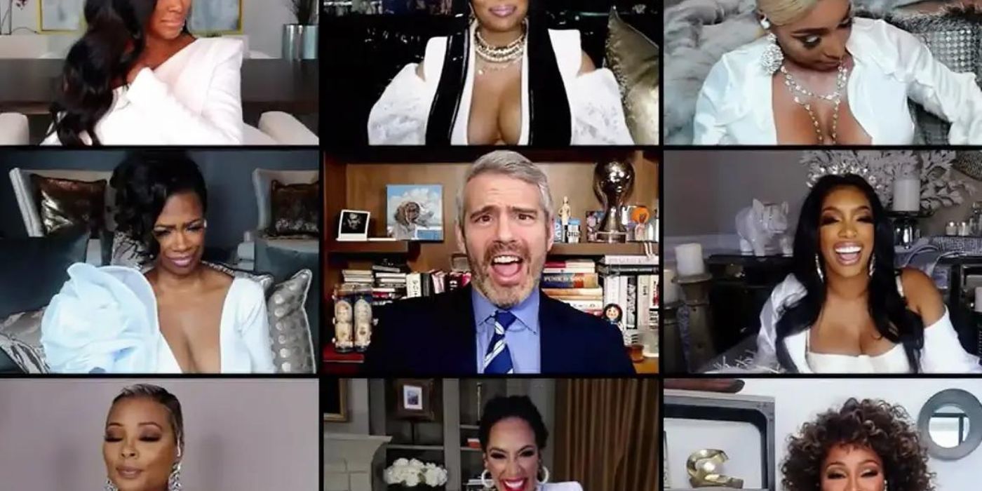 Rhoa season 12 had a virtual reunion with Andy