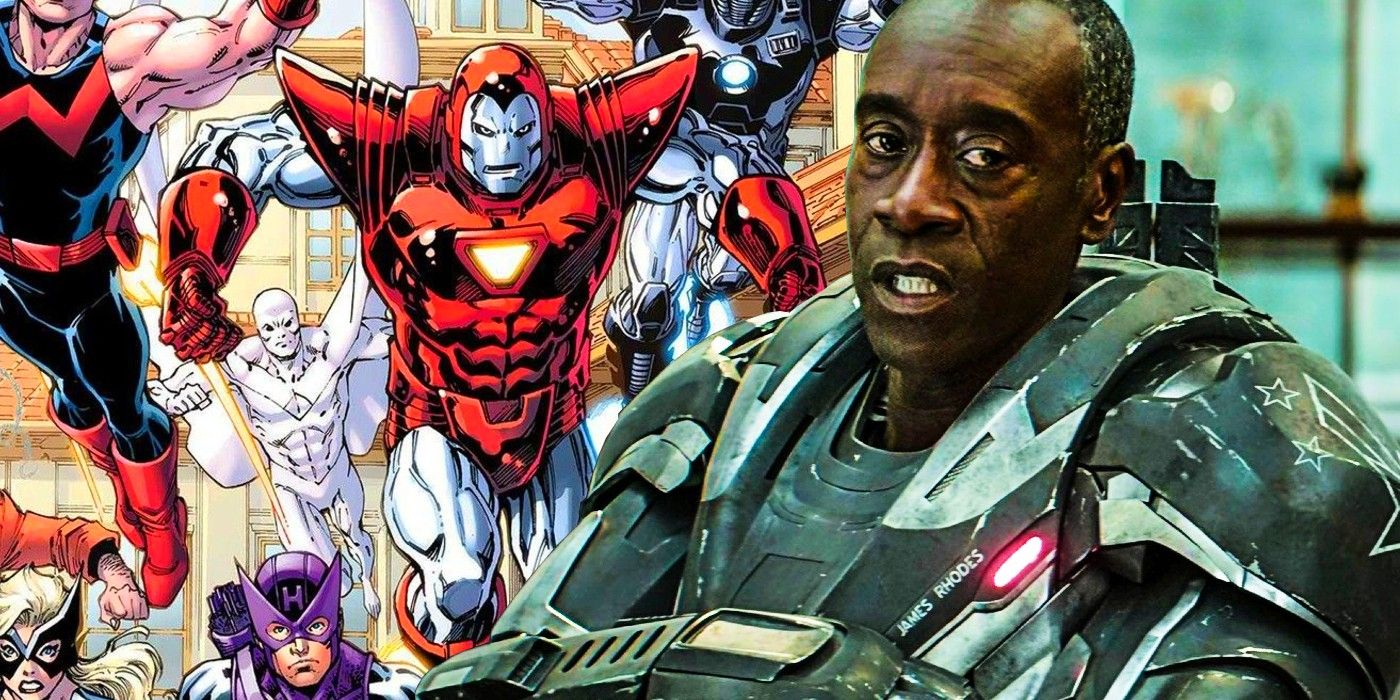 Rhodey as War Machine and the West Coast Avengers