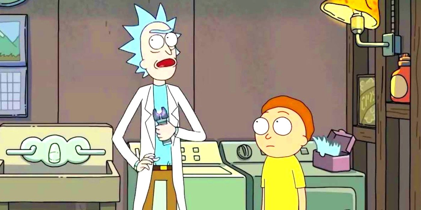 Rick and Morty talking