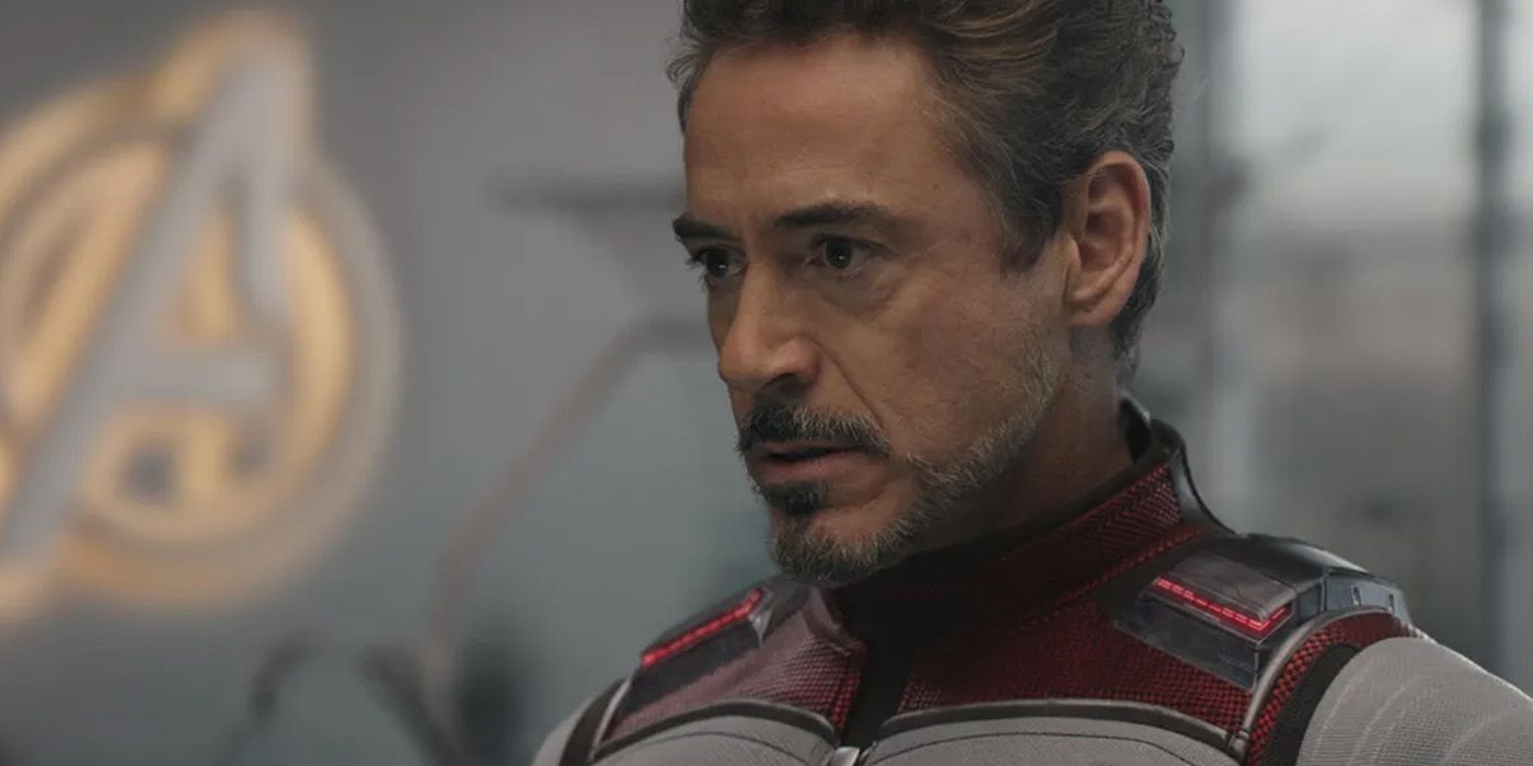 Robert Downey Jr. as Tony Stark in Avengers Endgame