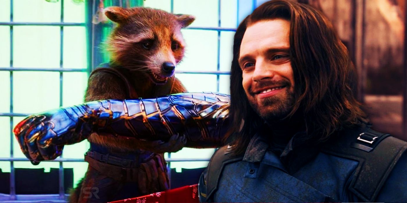 Rocket Raccoon Bucky Arm Infinity War