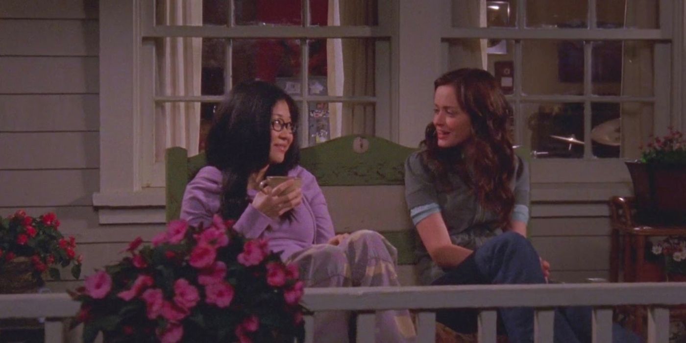 Lane e Rory na 7ª temporada de Gilmore Girls