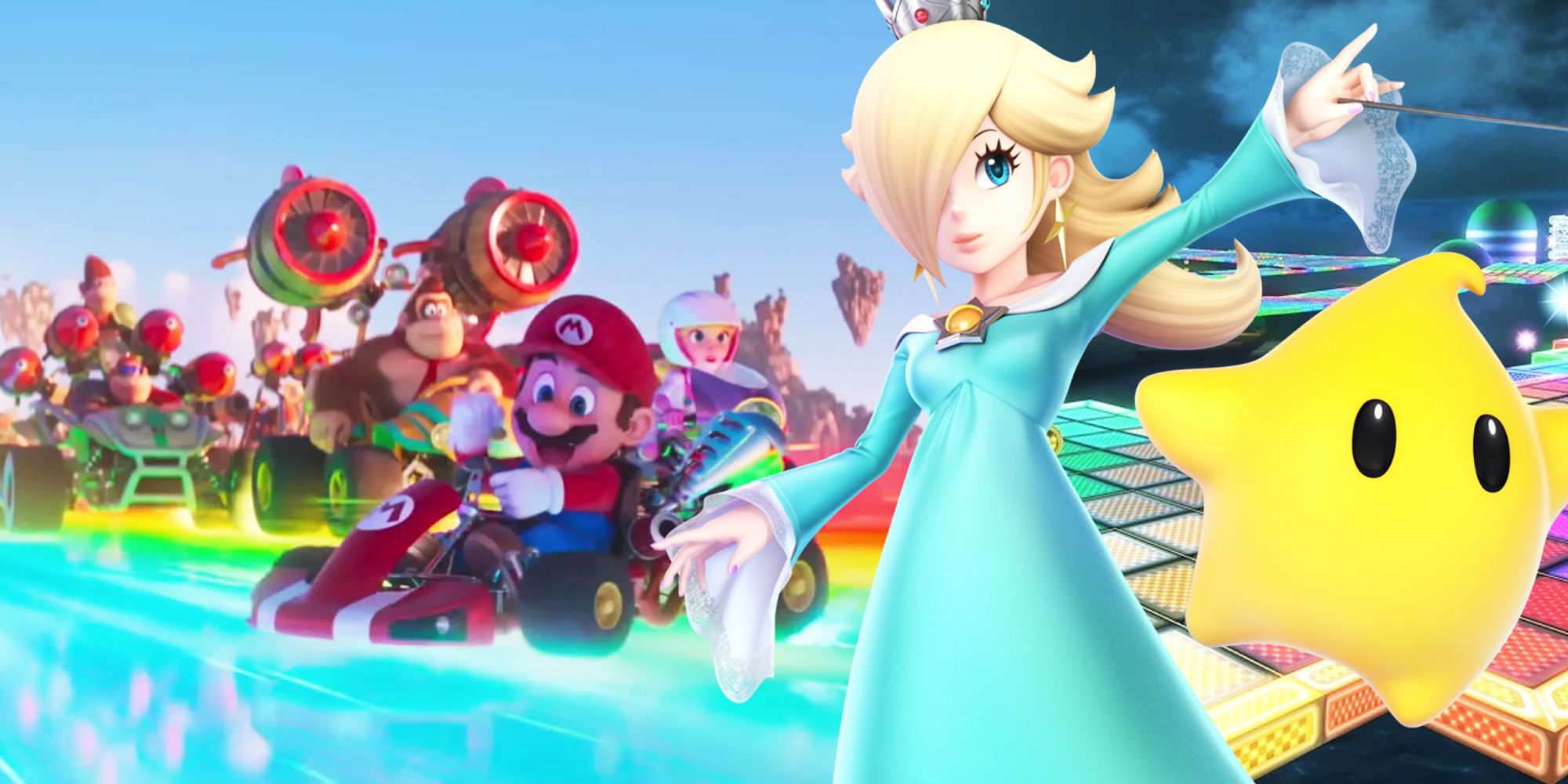 Why Mario Kart's Rainbow Road Is In The Super Mario Bros Movie