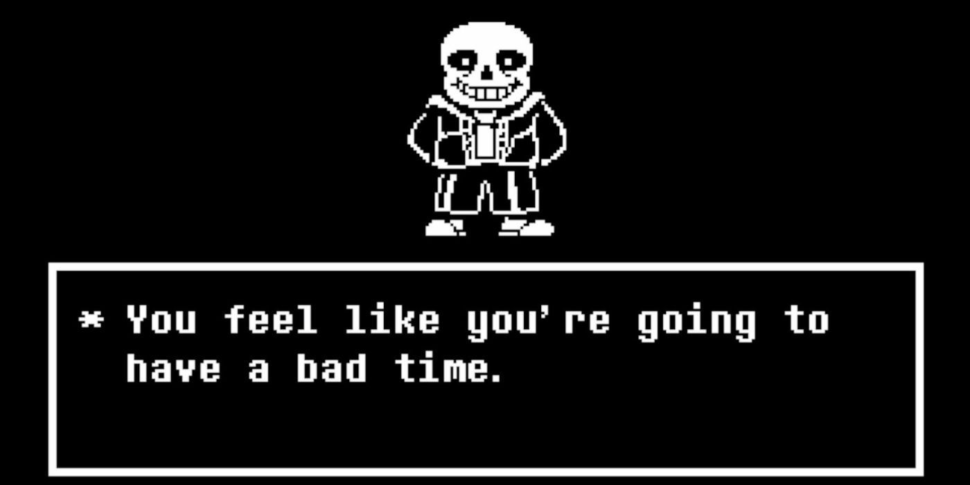 Sans in the Genocide route of Undertale
