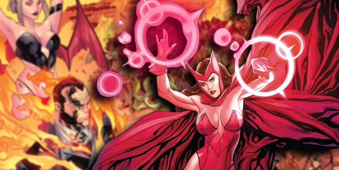 Feiticeira Escarlate Sobre o Inferno de Sins of Sinister Imagem em Destaque