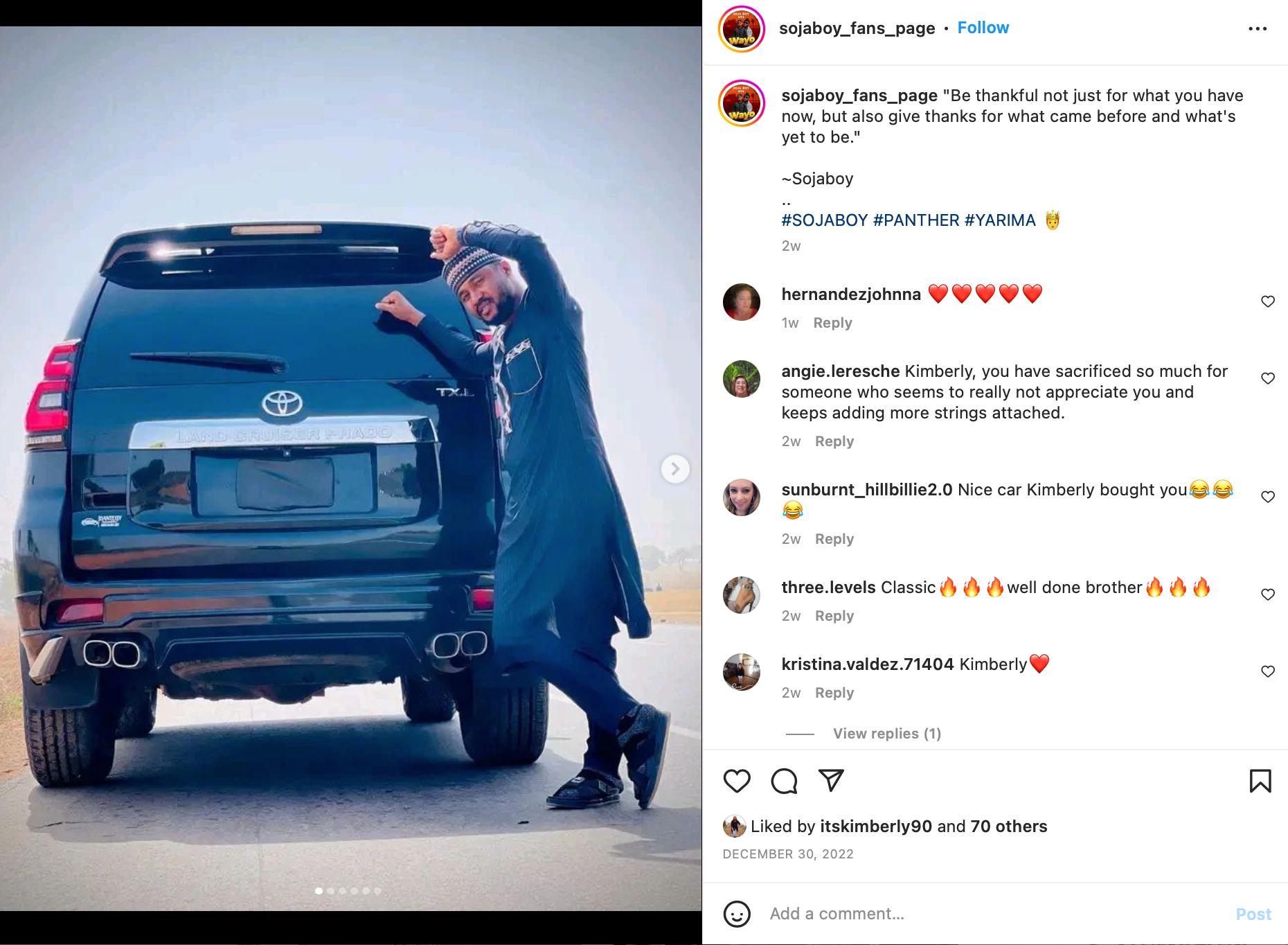 Usman Umar 90 Day Fiancé usman posing with luxury car CROPPED
