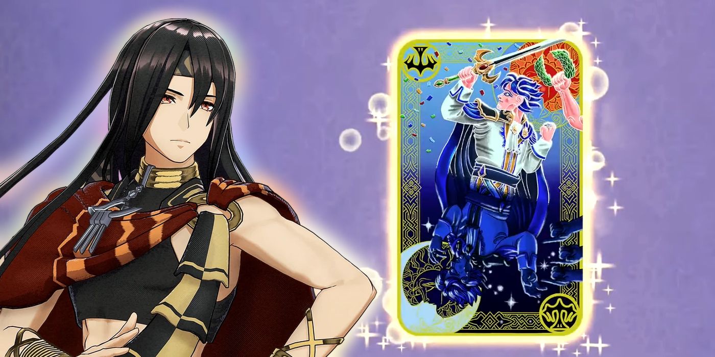 Seadall and a Fortune Teller Card in Fire Emblem Engage