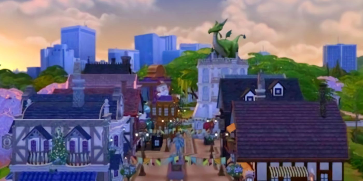 Harry Potter&rsquo;s Diagon Alley recreated in The Sims 4.