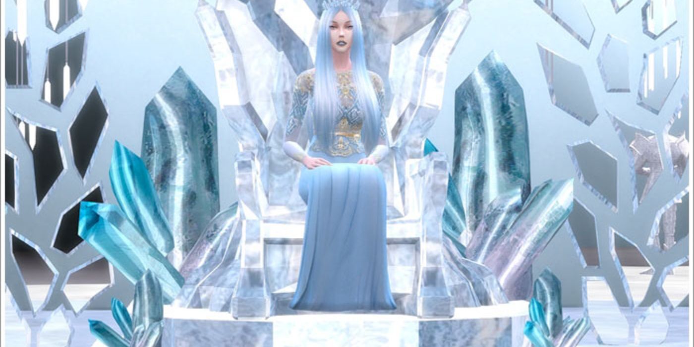 Rainha da Neve Sims 4 Mod