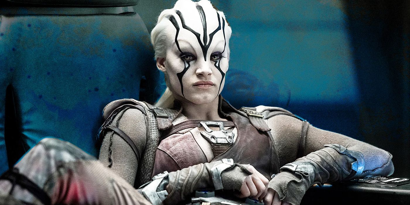 sofia boutella as jaylah in star trek beyond