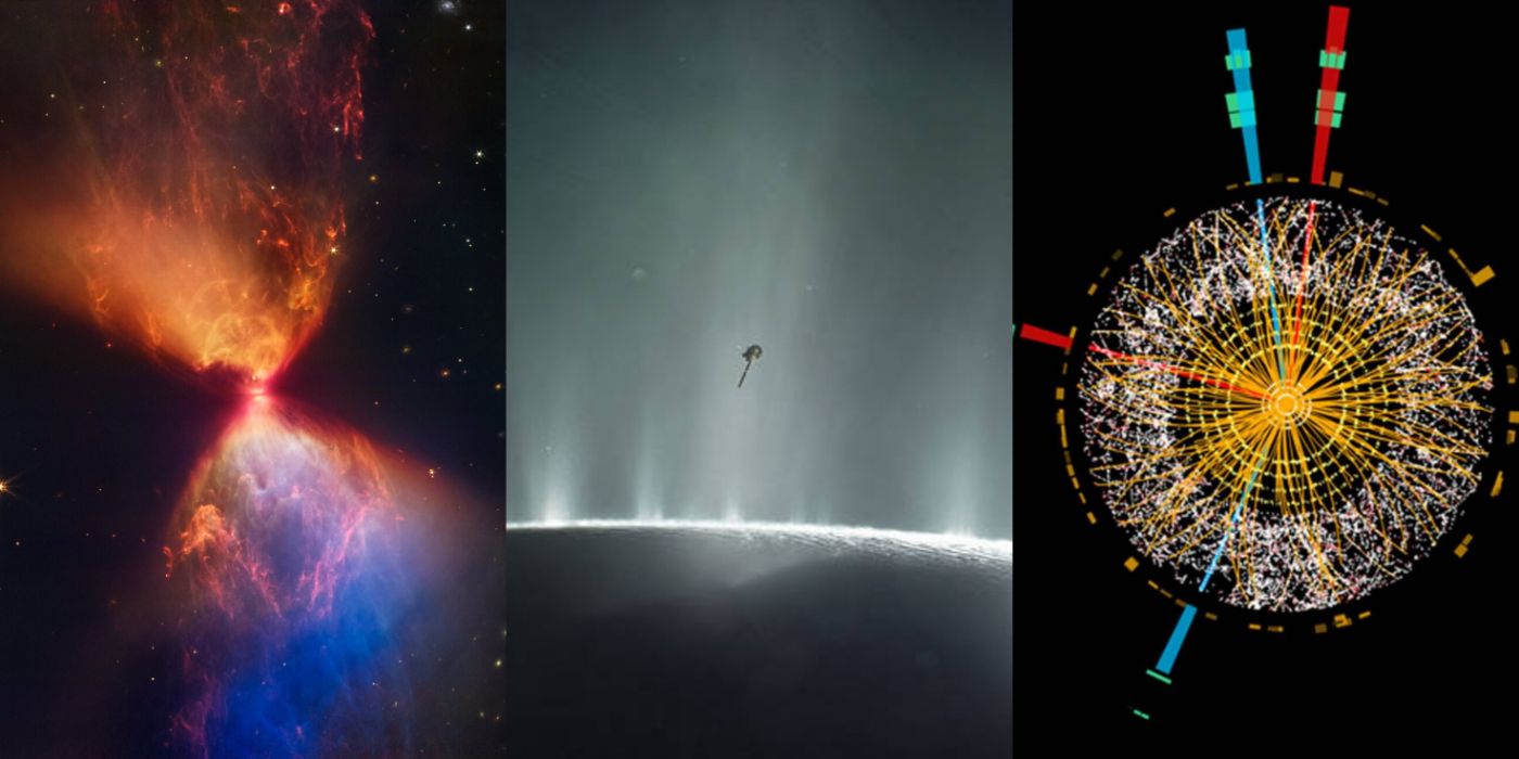 Space Discoveries Tri-Feature Image