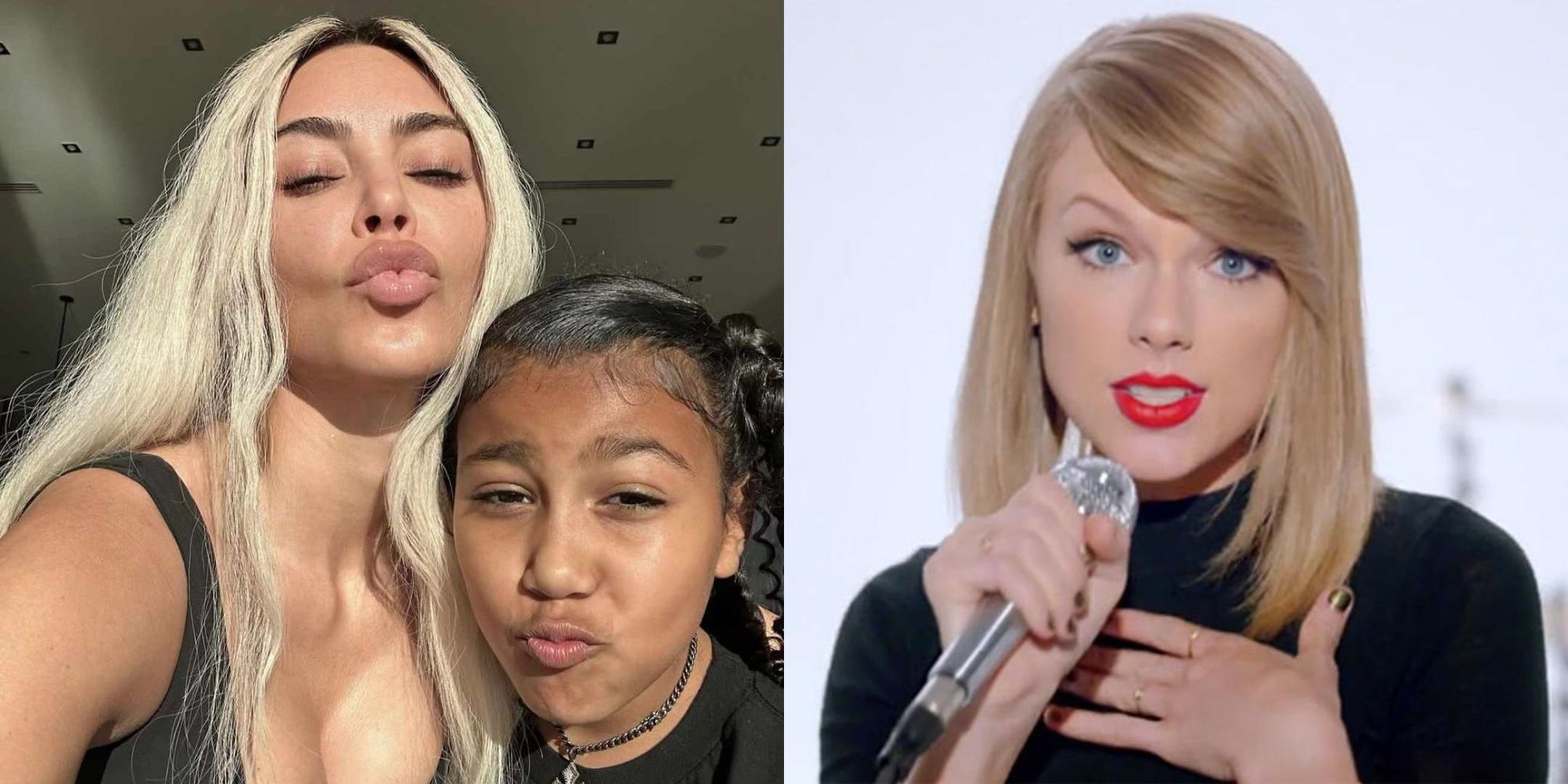 Kim Kardashian & North West Praised For Taylor Swift TikTok Dance