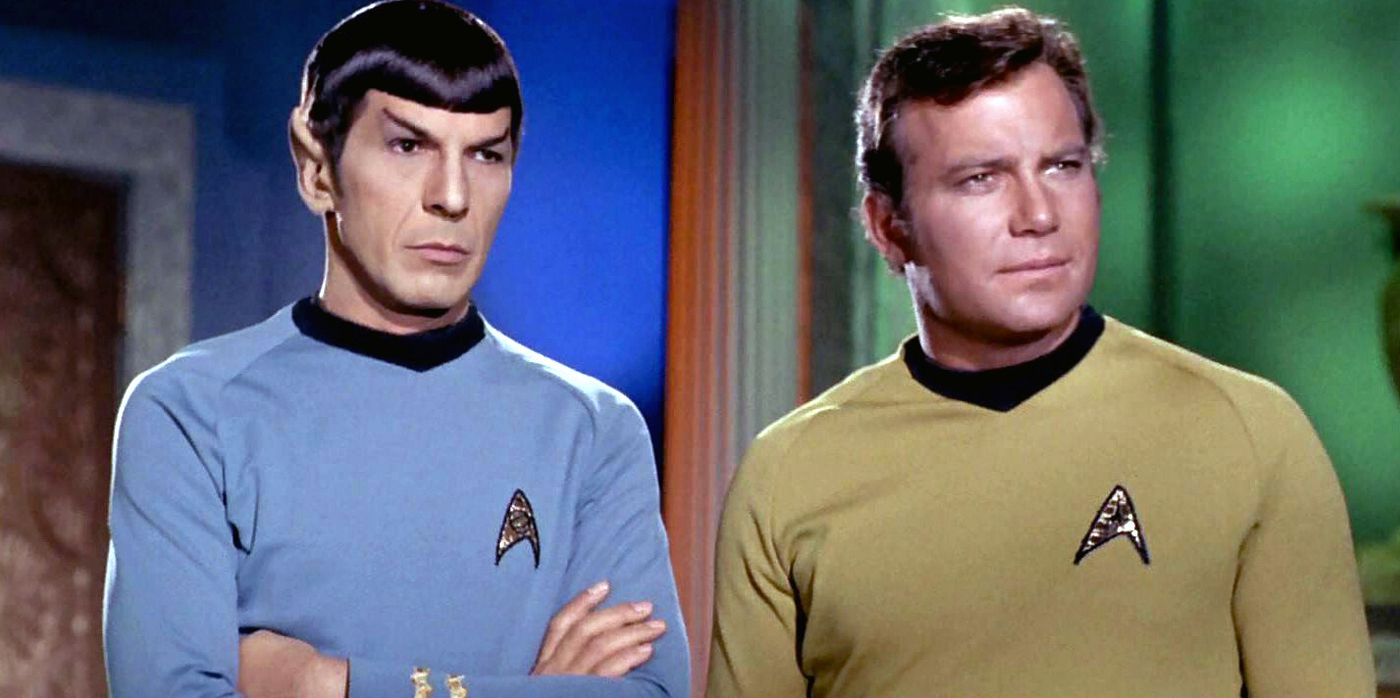 Spock Kirk Jornada nas Estrelas TOS