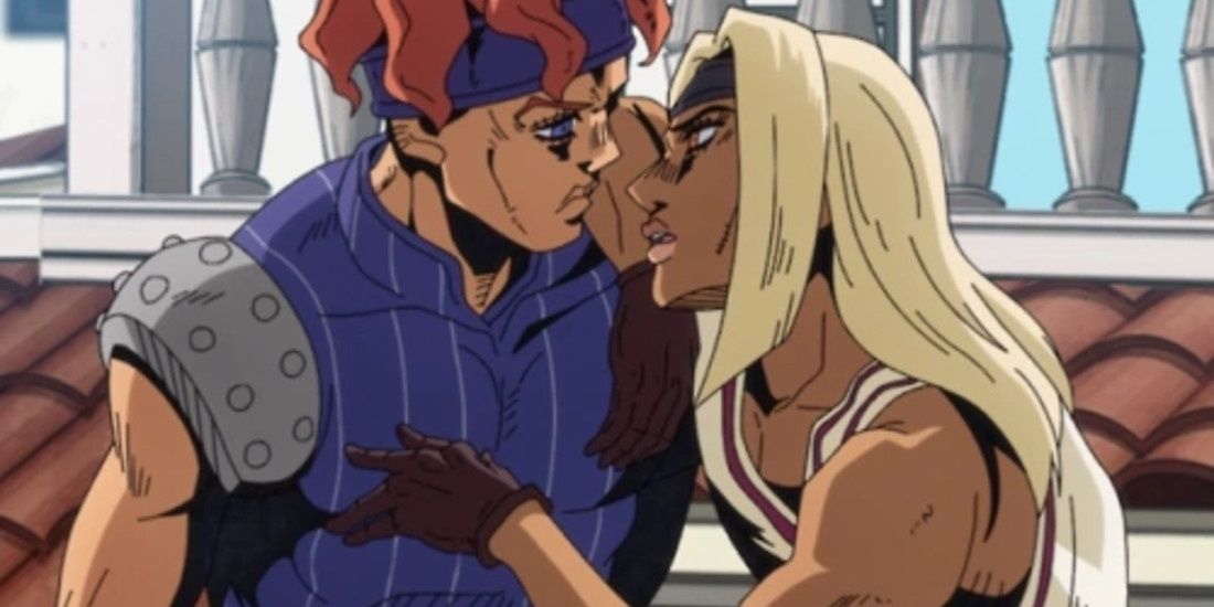 squalo and tiziano in jojo's bizarre adventure Cropped