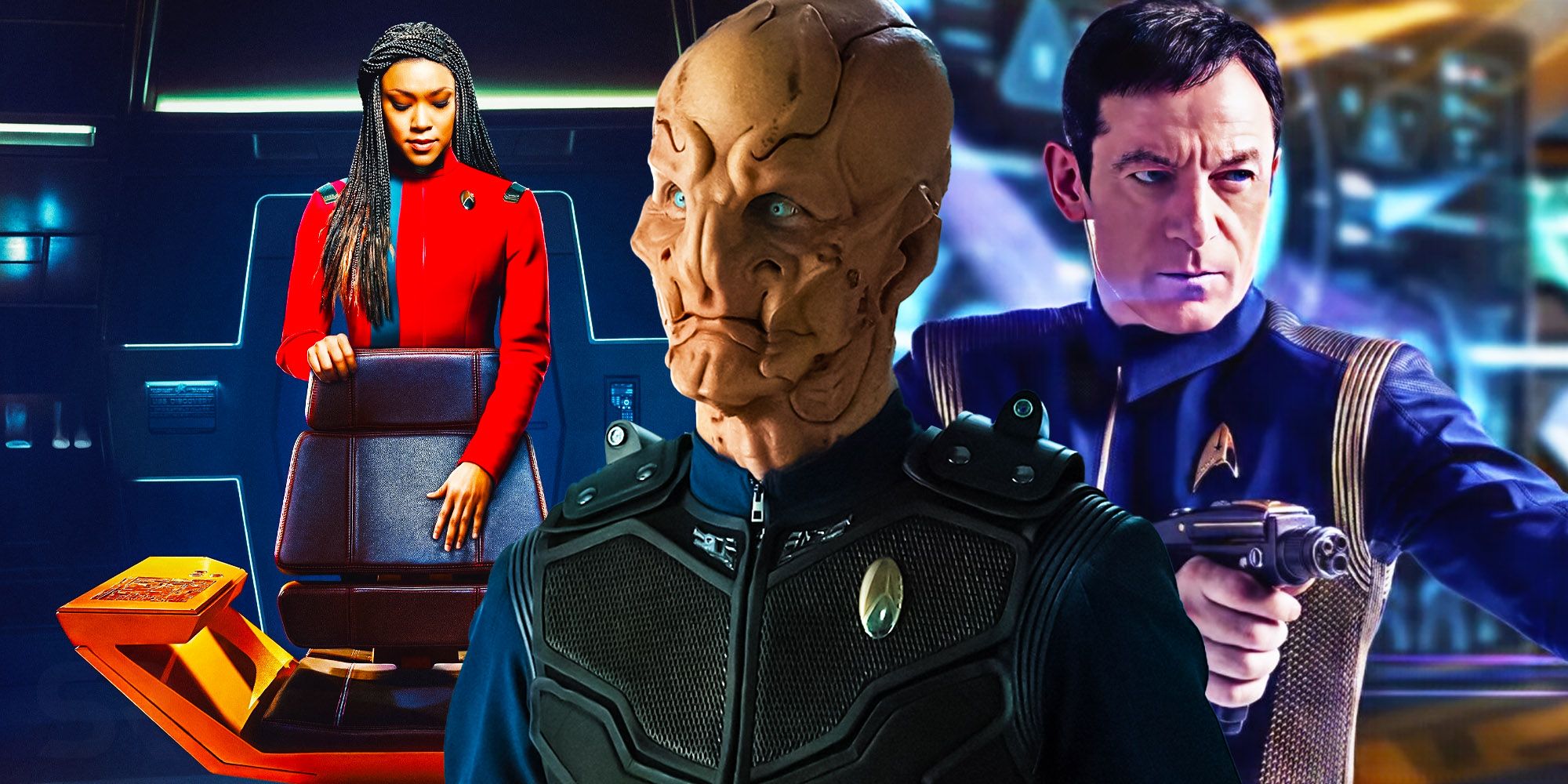 star trek discovery captain michael burnham saru lorca