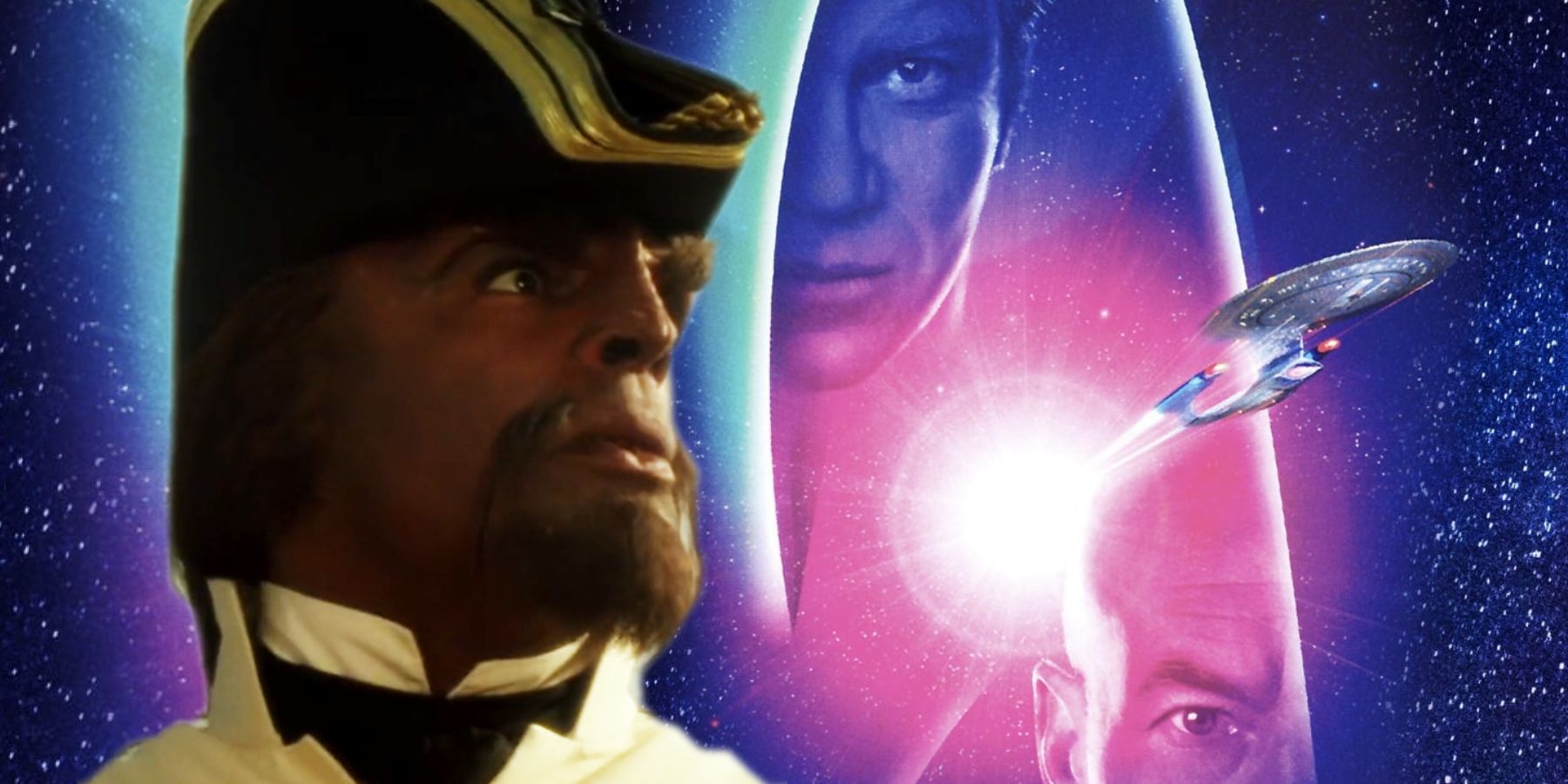 Michael Dorn as Worf in Star Trek: Descendants