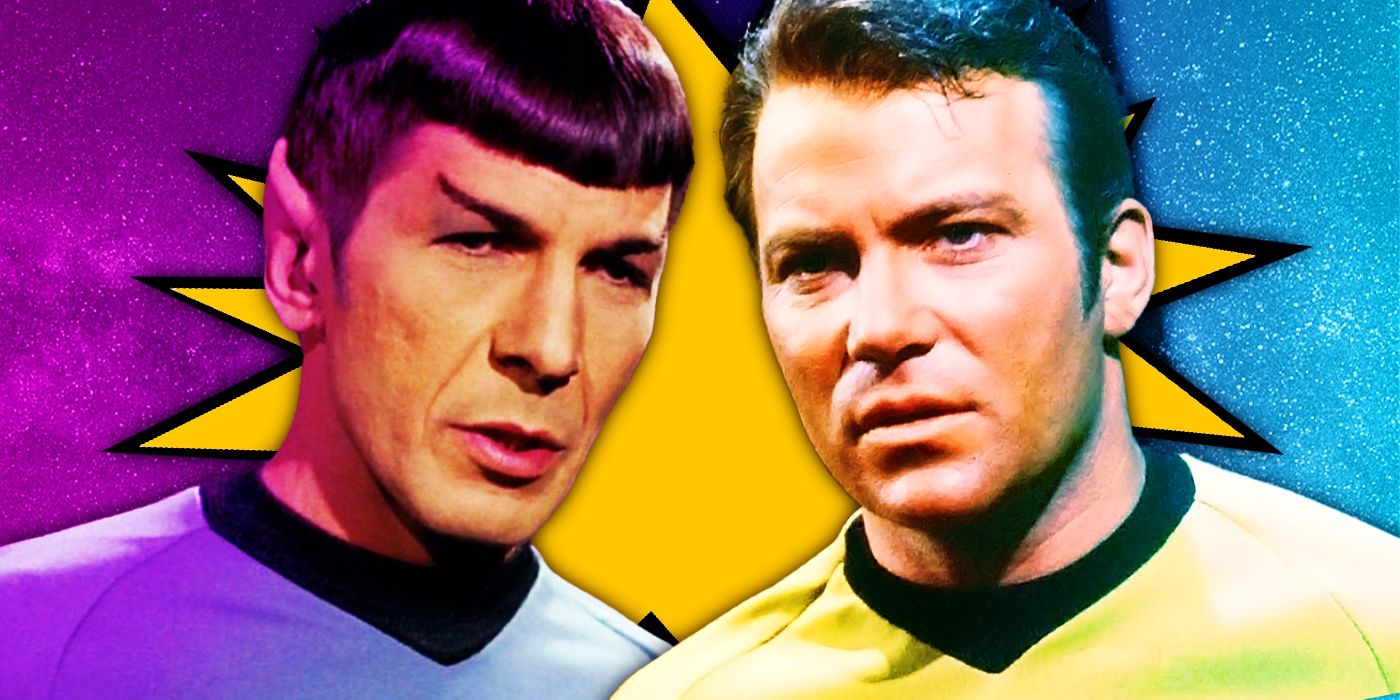 Each time Leonard Nimoy's Spock and William Shatner's Kirk fought in Star Trek