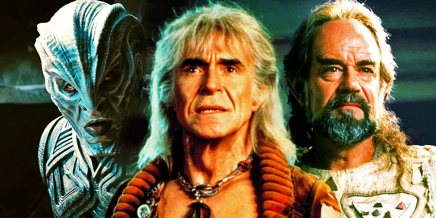 Khan, Sybok, and Krall in Star Trek