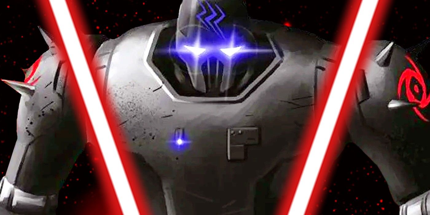 droid nihil sabre de luz de star wars