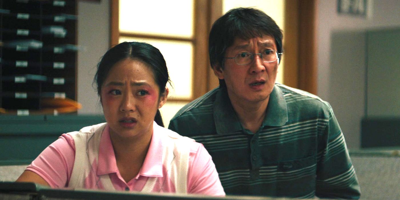 Stephanie Hsu and Ke Huy Quan in Everything Everywhere All at once