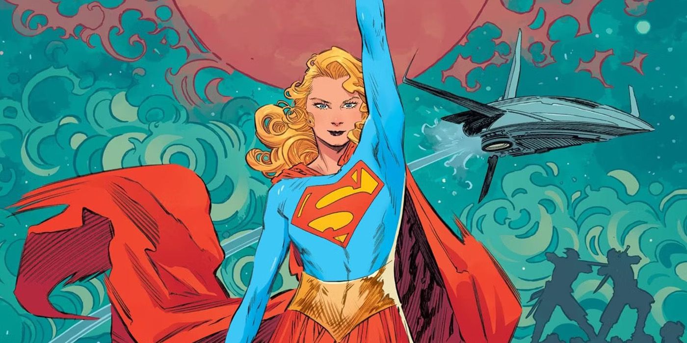 Supergirl: Woman of Tomorrow cover with Kara raising her hand