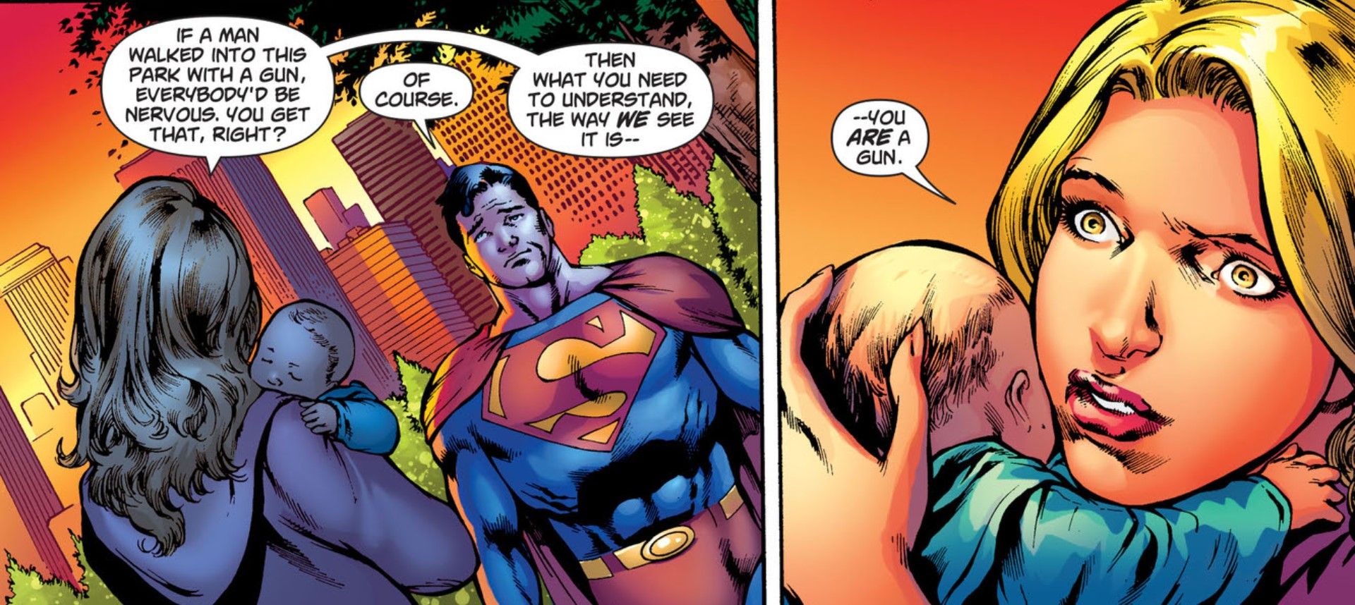 Superman é chamado de arma DC Comics