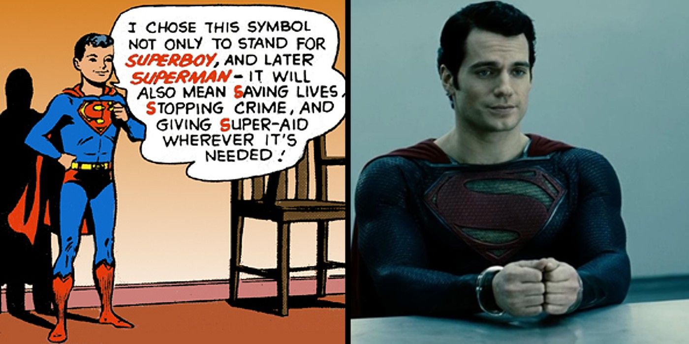 superman symbol meaning man of steel