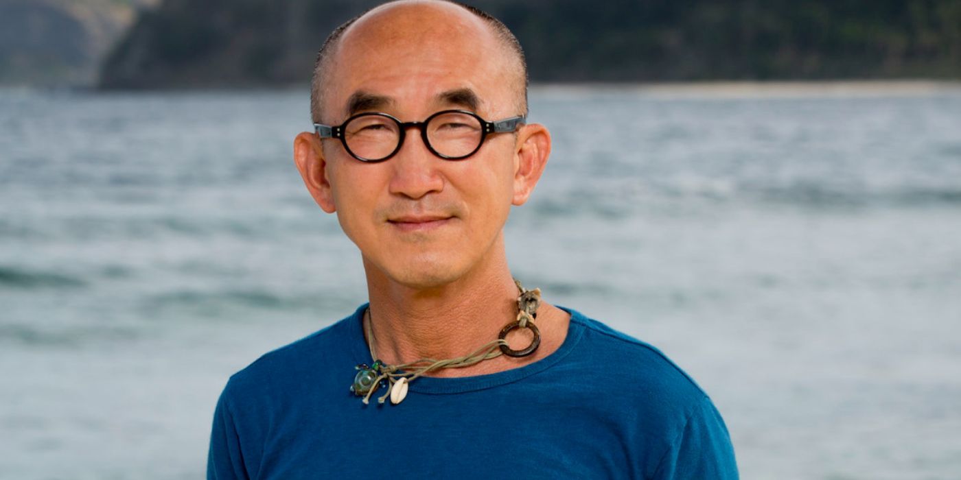 Survivor Koah Rong smiling sea in background