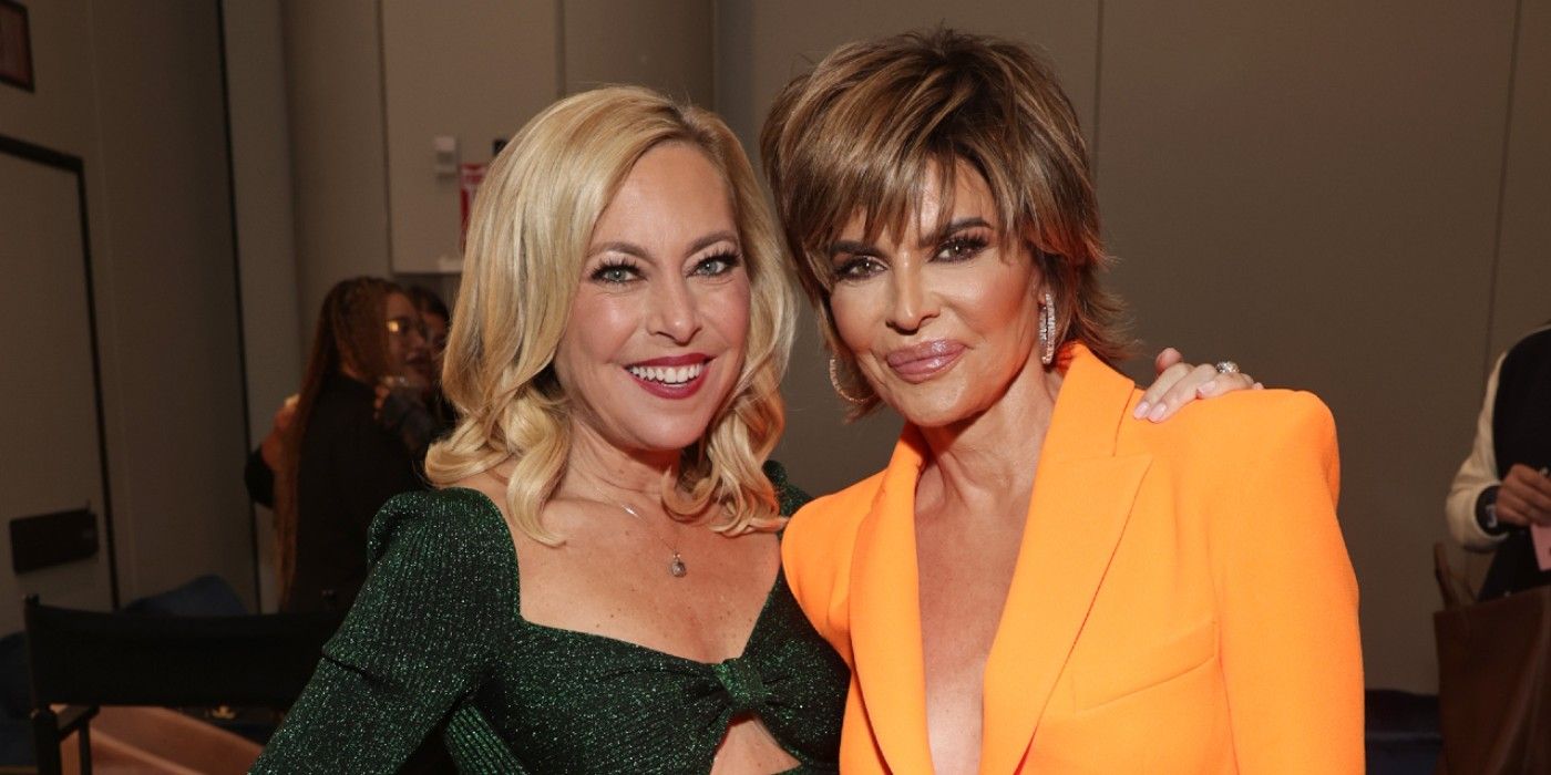 RHOBH's Sutton Stracke and Lisa Rinna dressed up at event