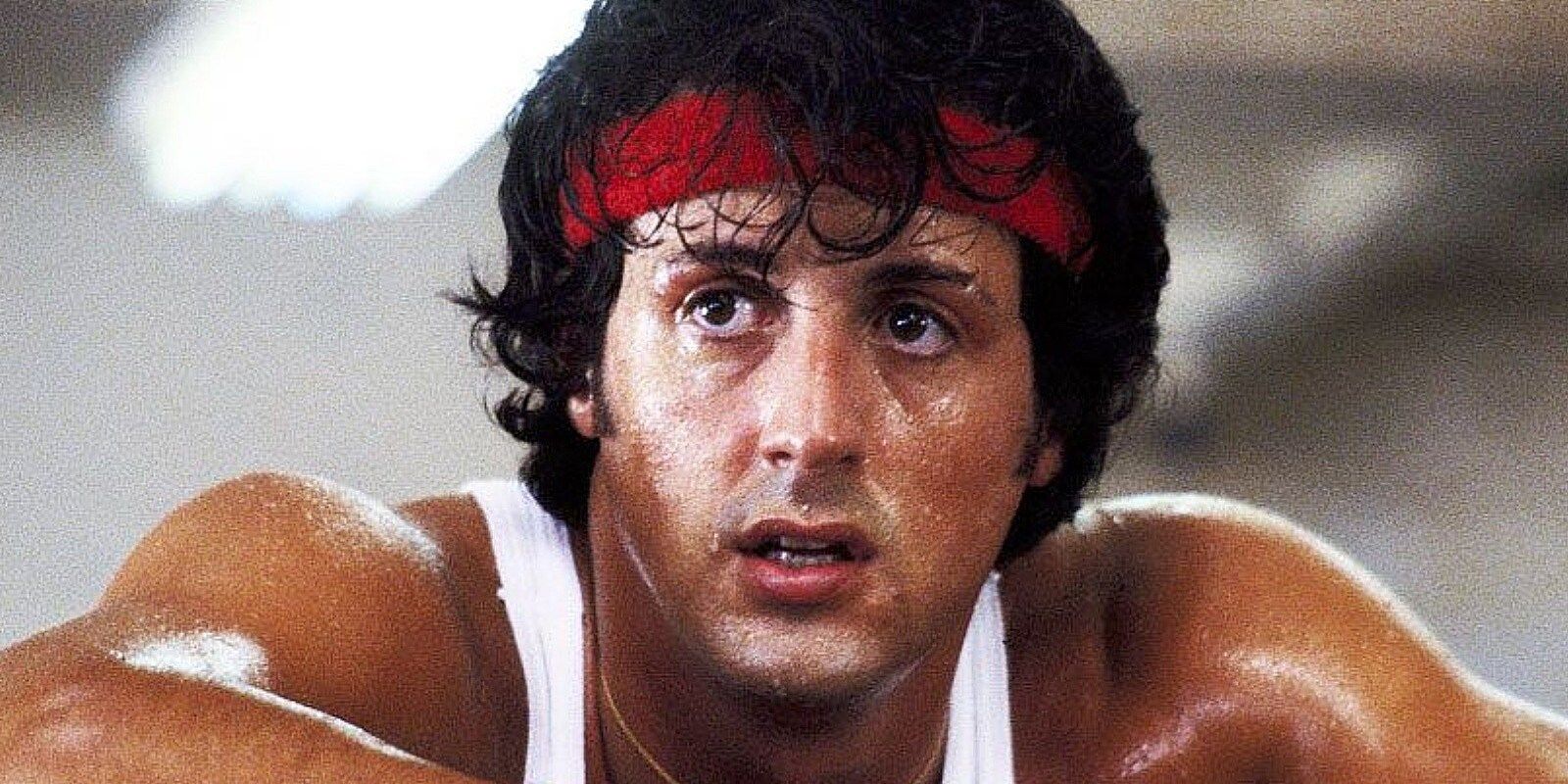 Sylvester Stallone training in Rocky II