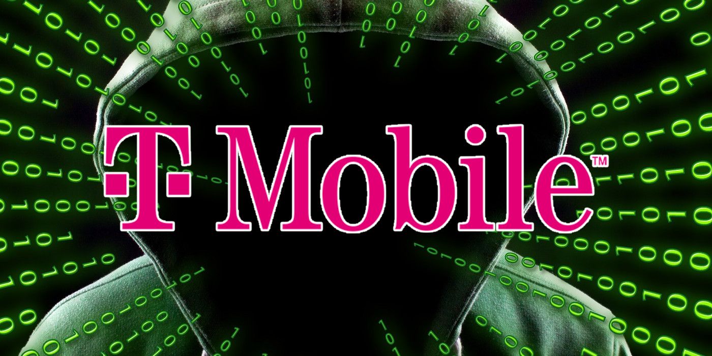 T-Mobile logo with hacker