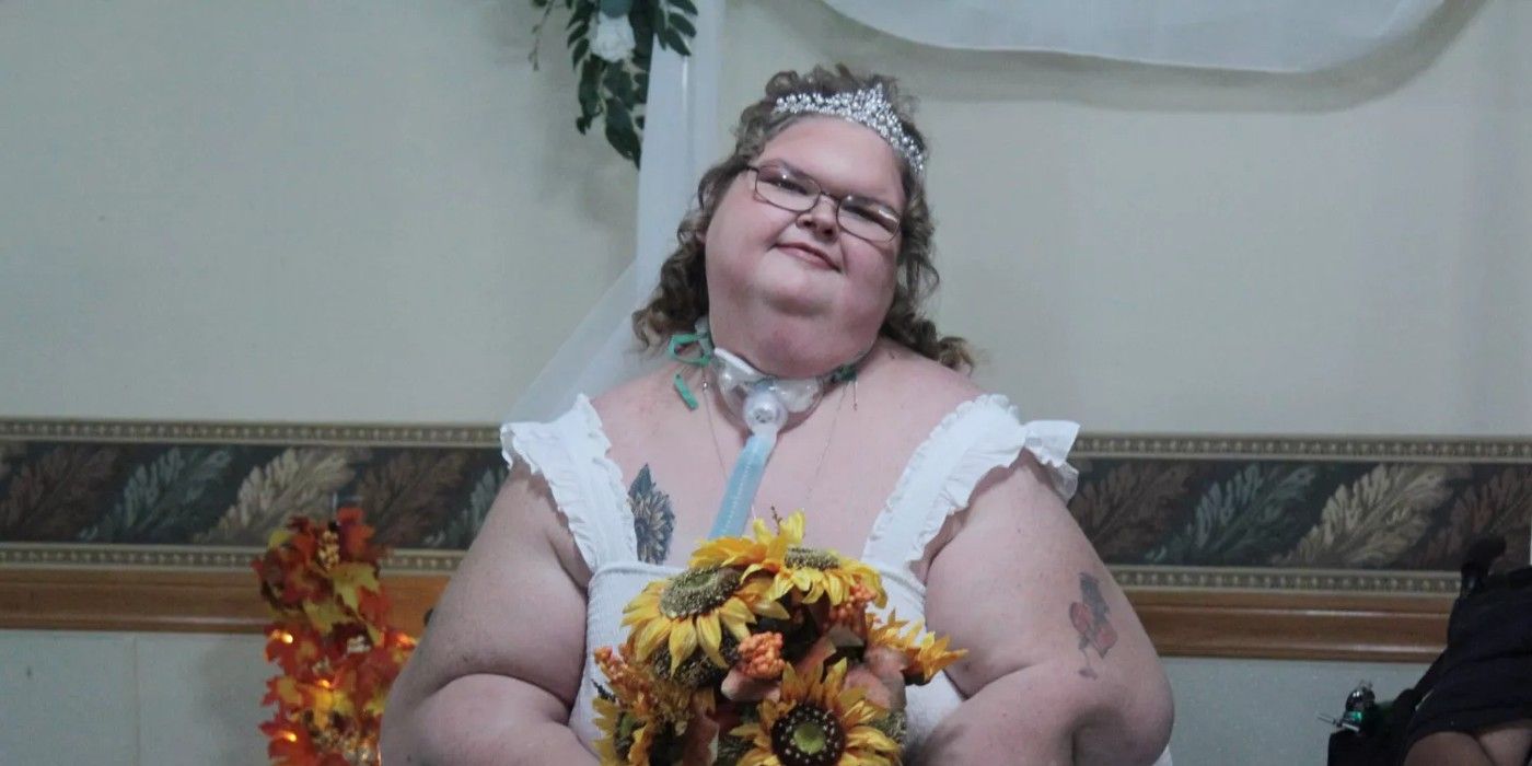 1000-Lb Sisters' Tammy Slaton on her wedding day 