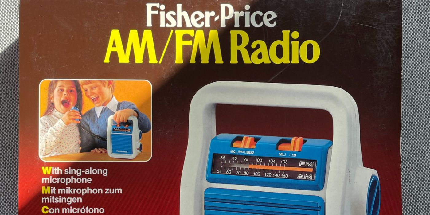 Tech 80s Kids Gadgets Fisher Price AM-FM Singaporelong