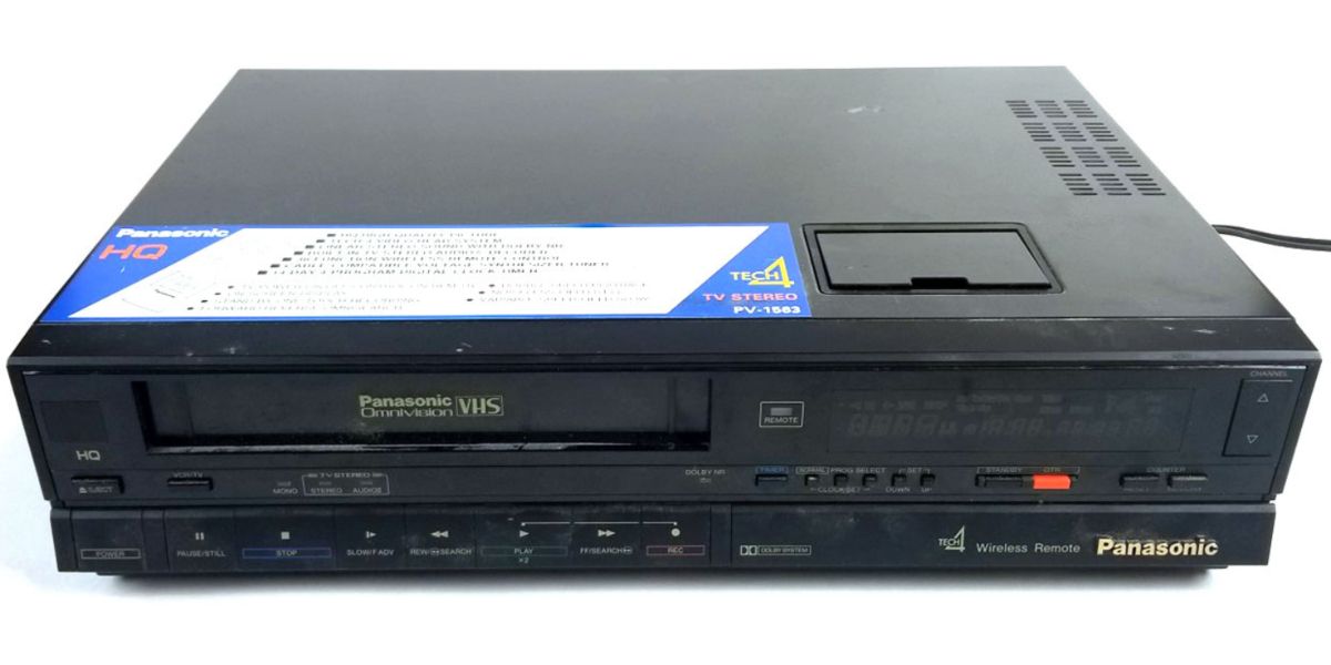 Tech 80s Kids Gadgets VCR