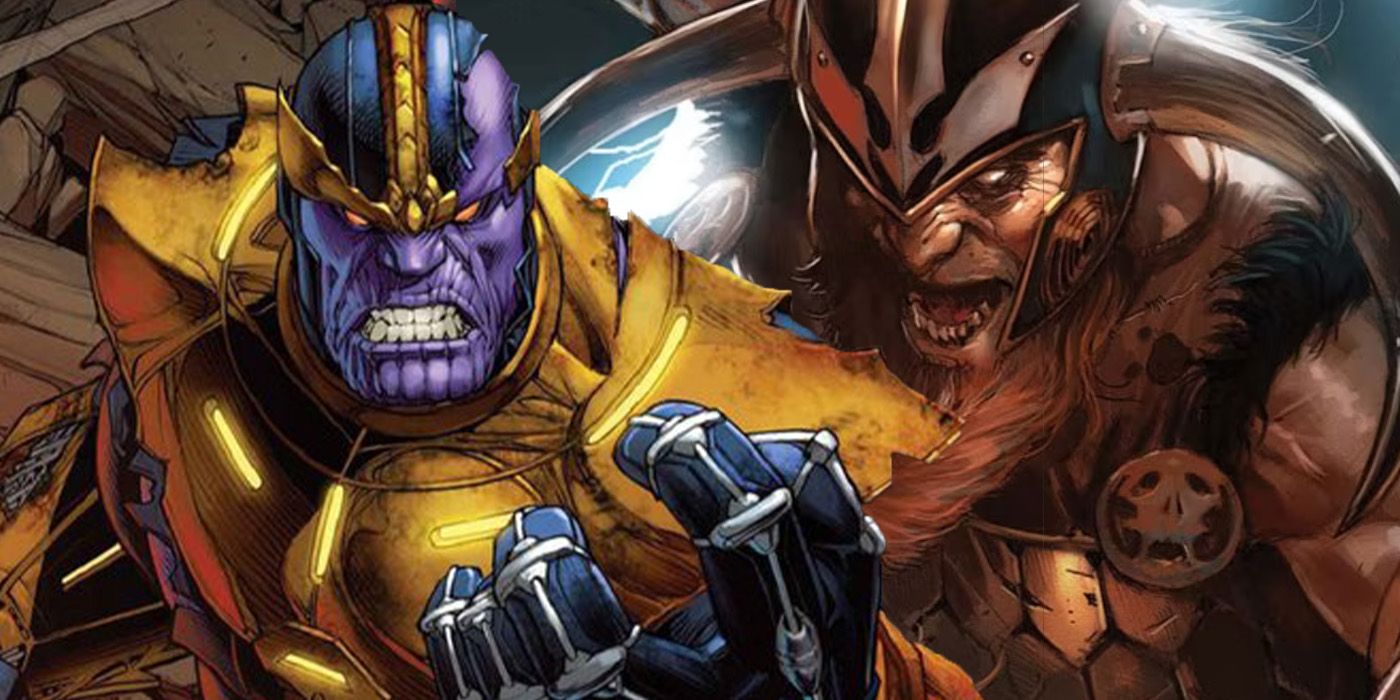 Thanos' Fight vs. Thor's Grandfather Hints At Secret 7th Infinity Stone