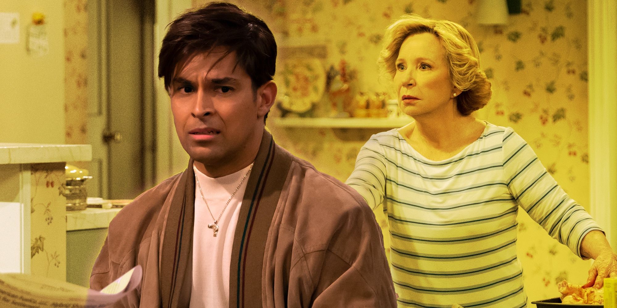 A blended image features Fez and Kitty in That 90s Show