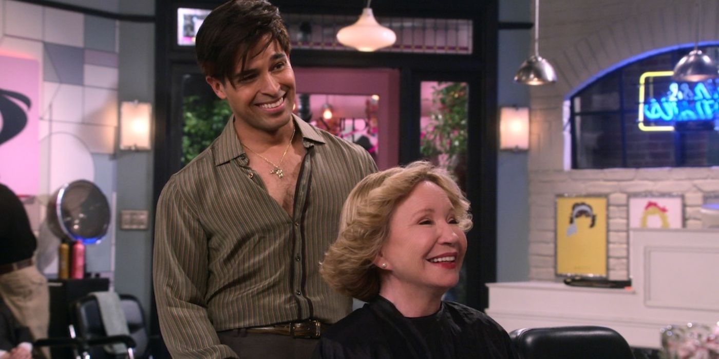 Fez cuts Kitty's hair in That '90s Show season 1