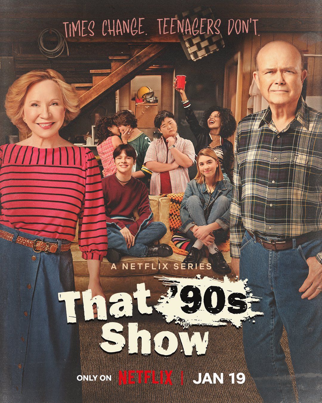 Pôster oficial do That 90s Show