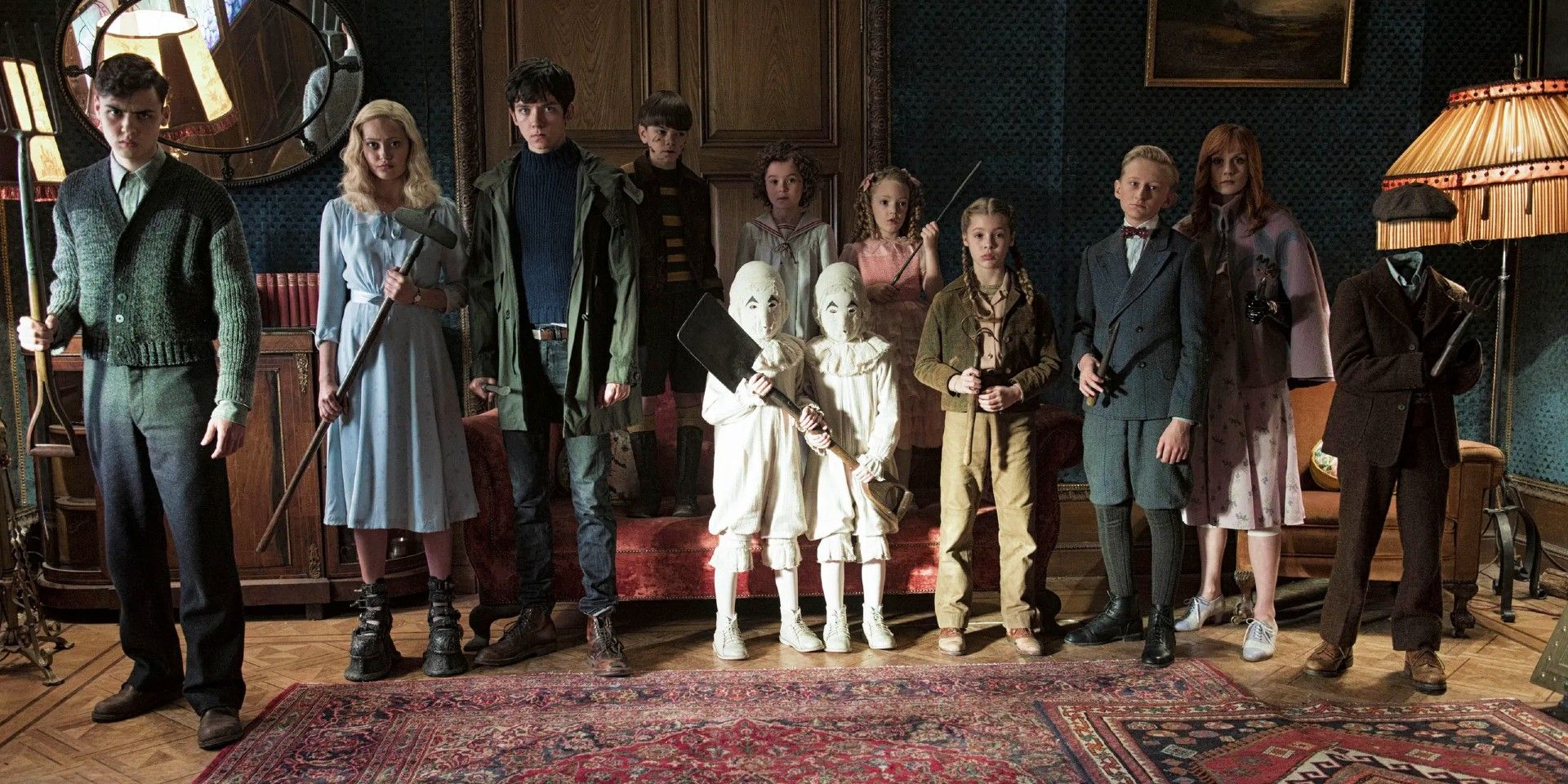 The children of Miss Peregrine's Home for Peculiar Children
