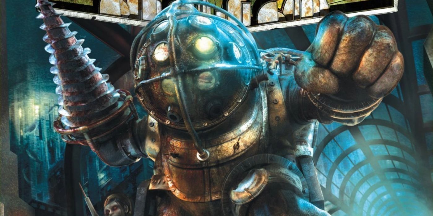 The cover of BioShock 2007