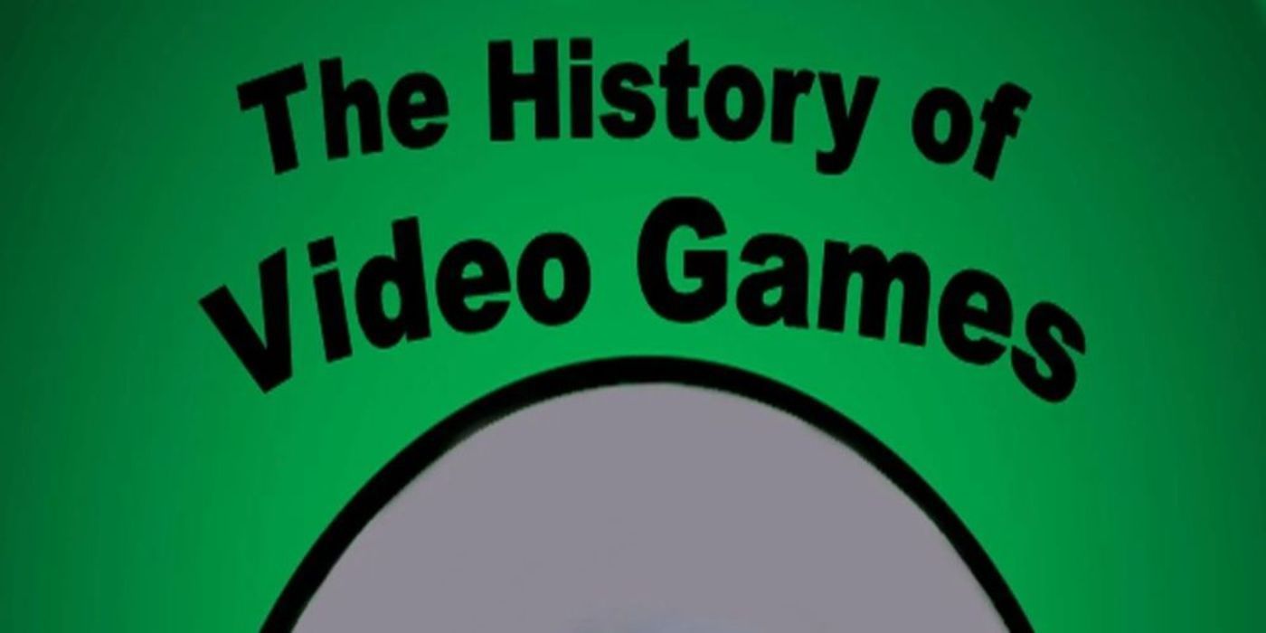 Arte do título do podcast The History of Video Games