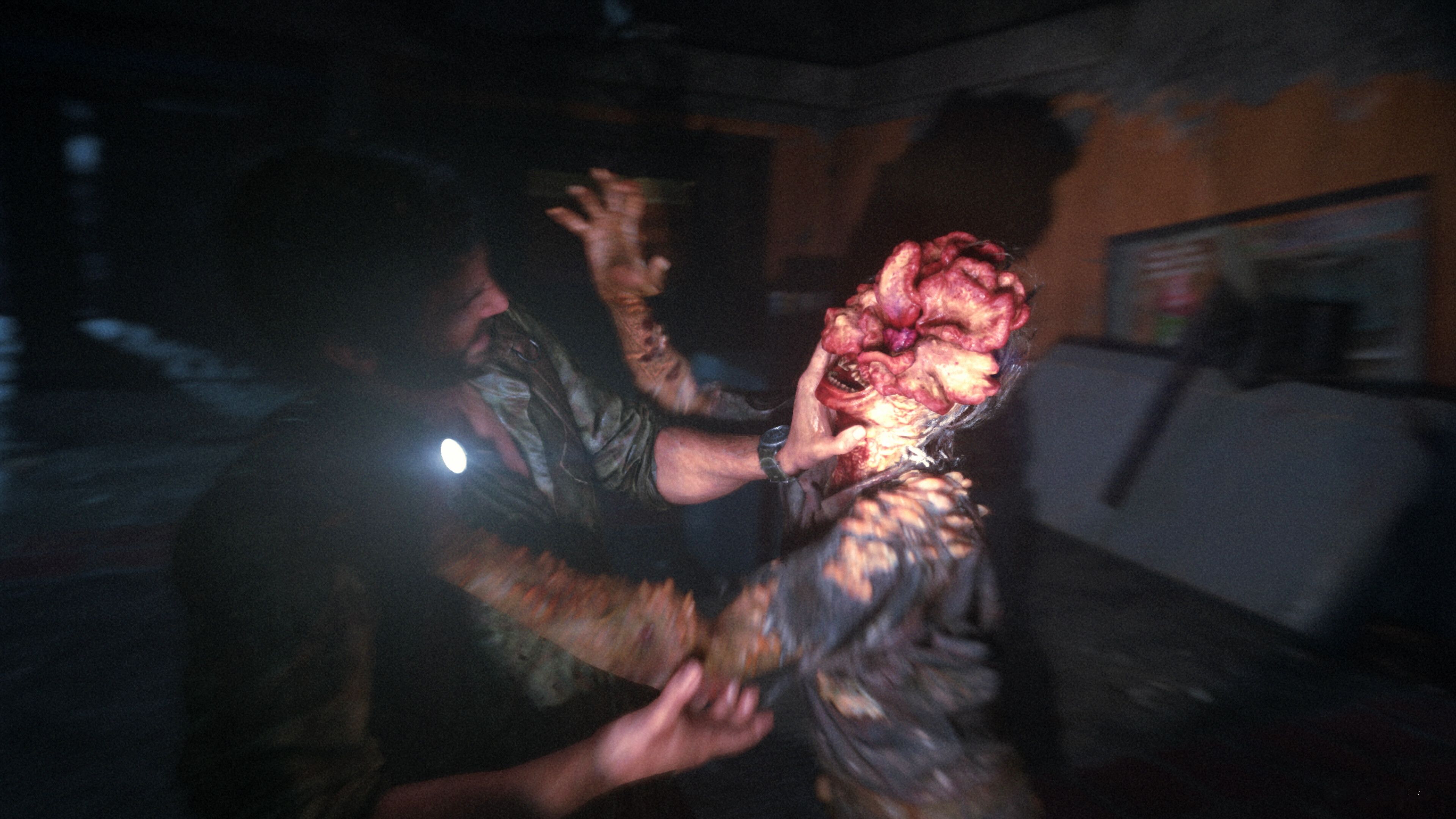 The Last of Us Part 1 Joel is Haunted by a Crazy Clicker