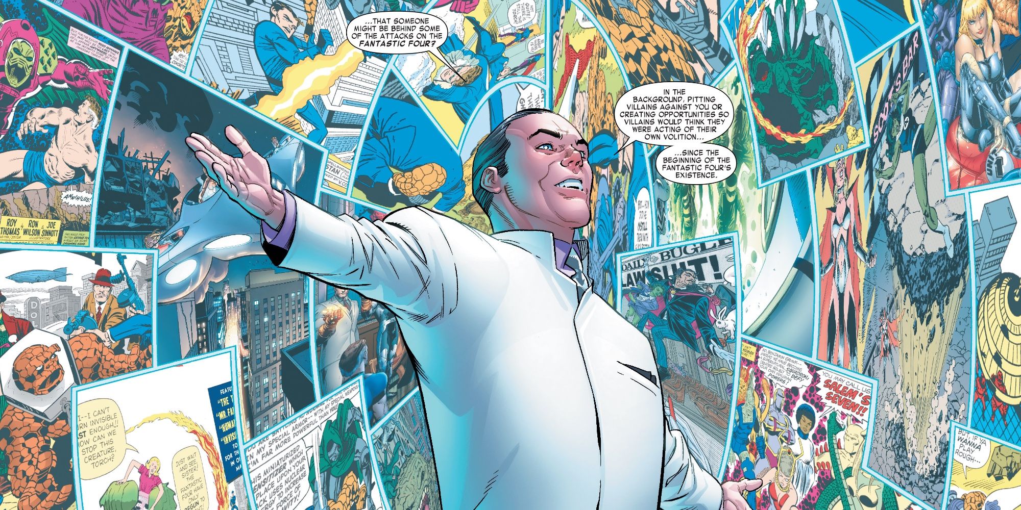 The Quiet Man Reveals Himself in Fantastic Four #14