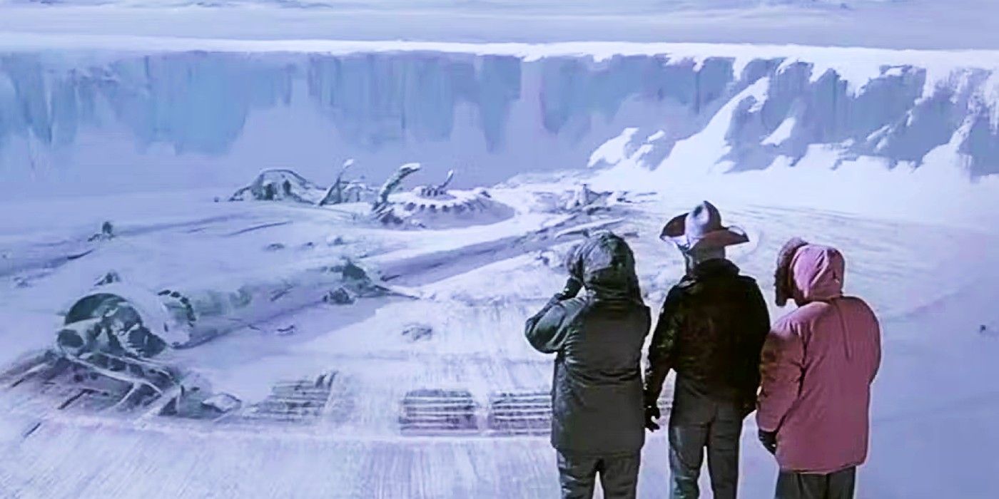 The glacier locations in John Carpenter's The Thing 