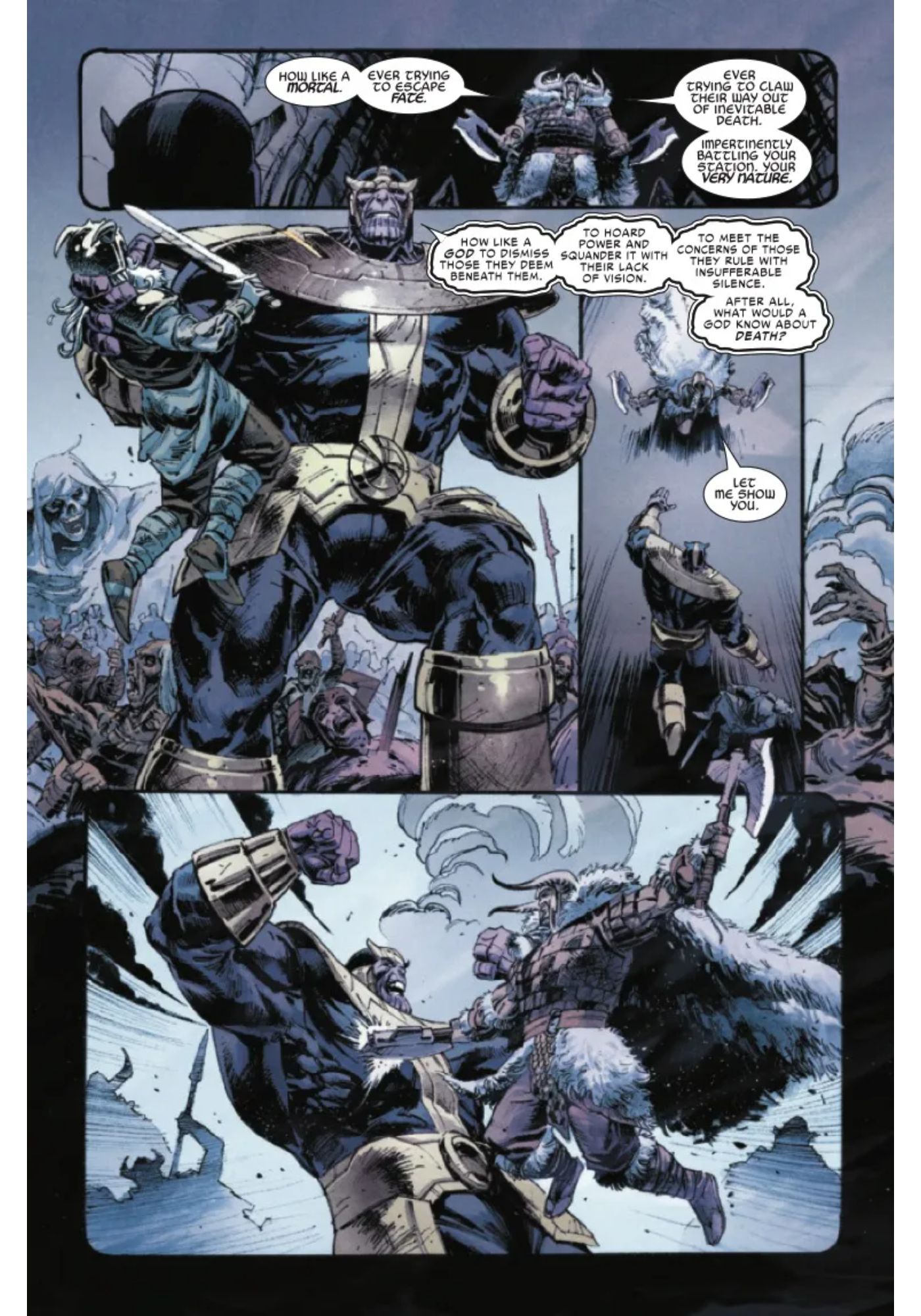 Thanos' Fight vs. Thor's Grandfather Hints At Secret 7th Infinity Stone