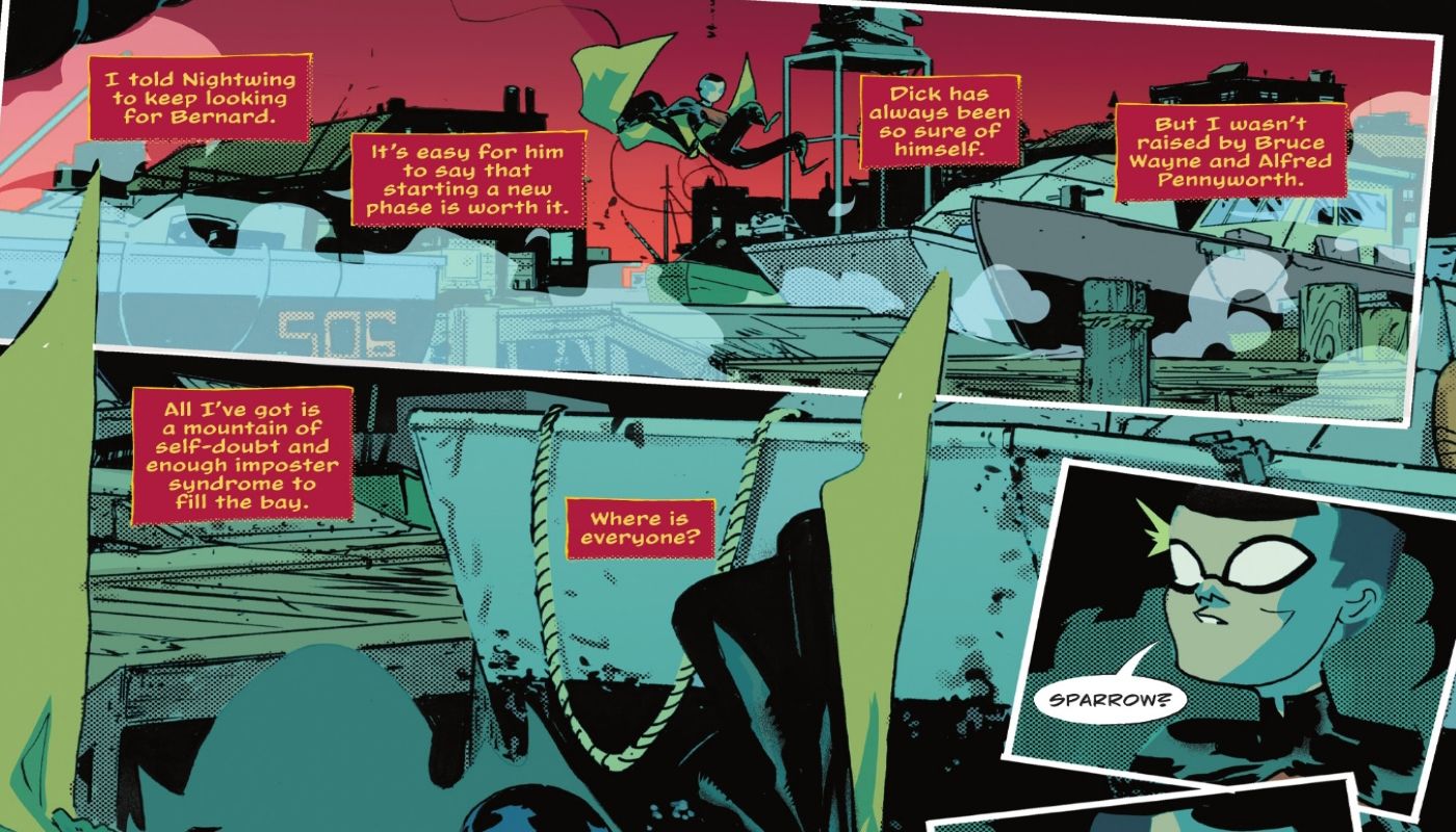 Tim Drake explica seus problemas de auto-estima